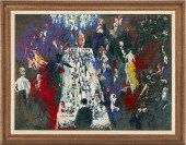 LARGE LEROY NEIMAN O/B PAINTIN