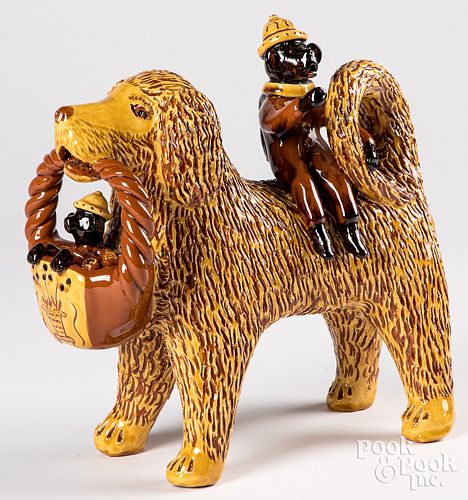 LARGE LESTER BREININGER REDWARE