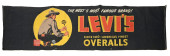 LARGE LEVIS OVERALLS BANNER W/