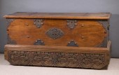 LARGE LIFT-TOP TEAKWOOD IMMIGR