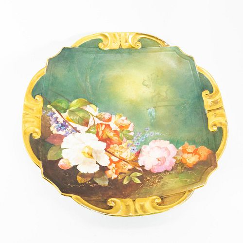 LARGE LIMOGES DECORATIVE