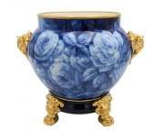 LARGE LIMOGES PORCELAIN JARDIN