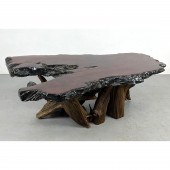 Large Live Edge Wood Slab Coff