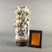 LARGE LLADRO JAPANESE VASE 010