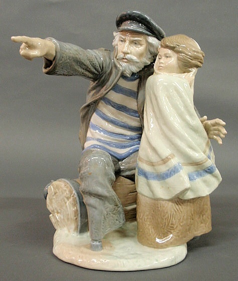 Large Lladro porcelain figural