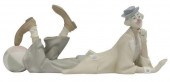 LARGE LLADRO PORCELAIN FIGURE,