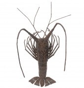 LARGE LOBSTER COPPER TONE META