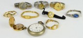 LARGE LOT ANTIQUE & VTG WATCHE