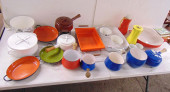 LARGE LOT ENAMELWARE, POTS, PA