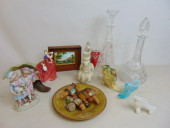 LARGE LOT MISC. CHINA, PORCELA