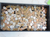 LARGE LOT MISC. COINS, NICKELS