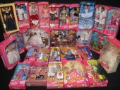 Large lot of 26 Barbie dolls.