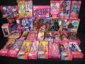 Large lot of 28 Barbie dolls f