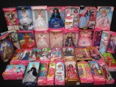 Large lot of 35 Barbie dolls f