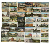 LARGE LOT OF 48 EARLY GEOGRAPH