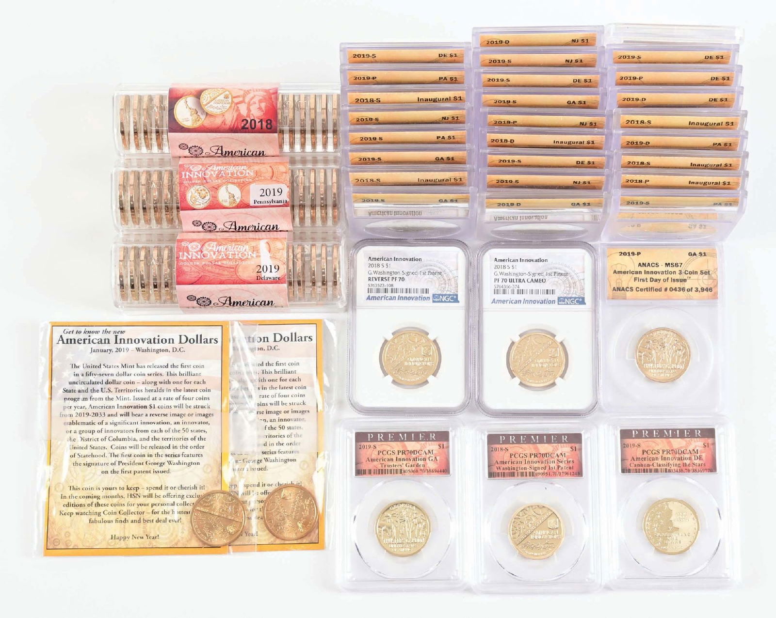 LARGE LOT OF AMERICAN INNOVATION