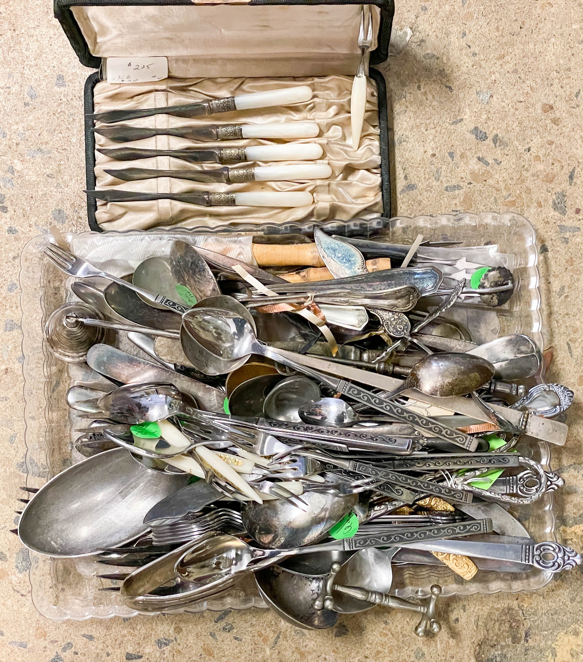 Large lot of assorted silver