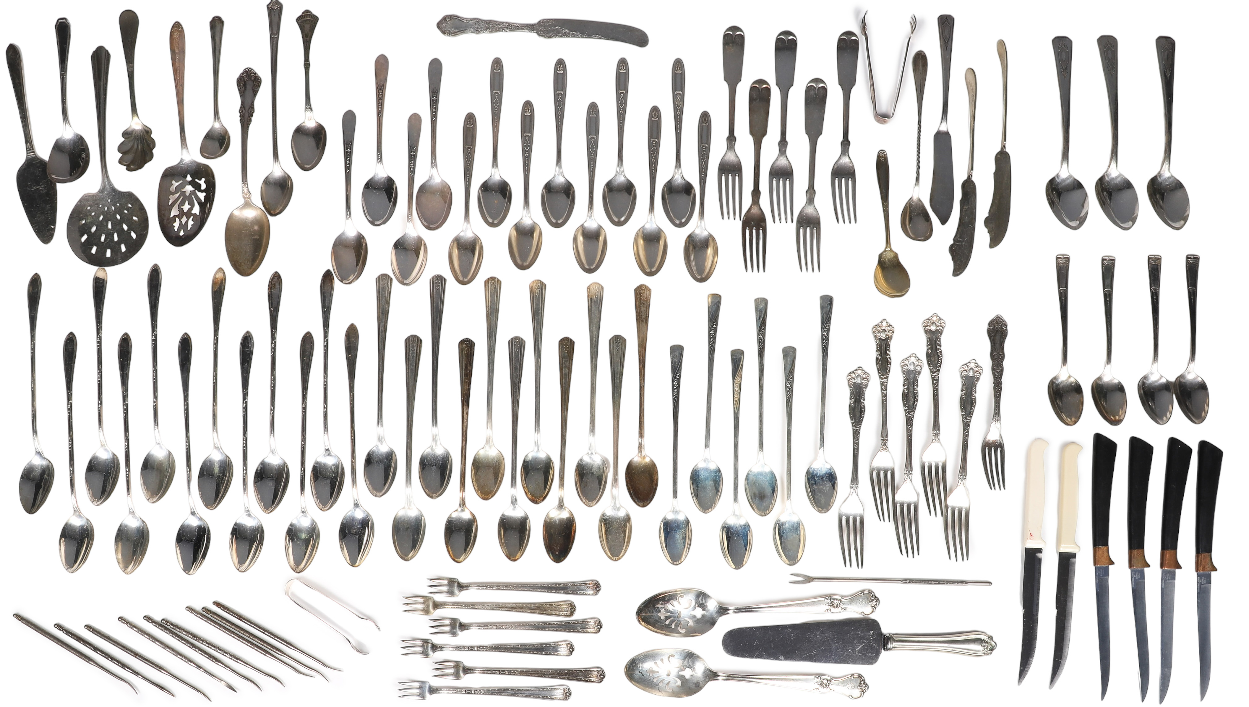 Large lot of assorted silver