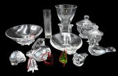 LARGE LOT OF BACCARAT AND STEU