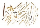 LARGE LOT OF BONE AND IVORY UT