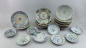 LARGE LOT OF CHINESE BLUE AND