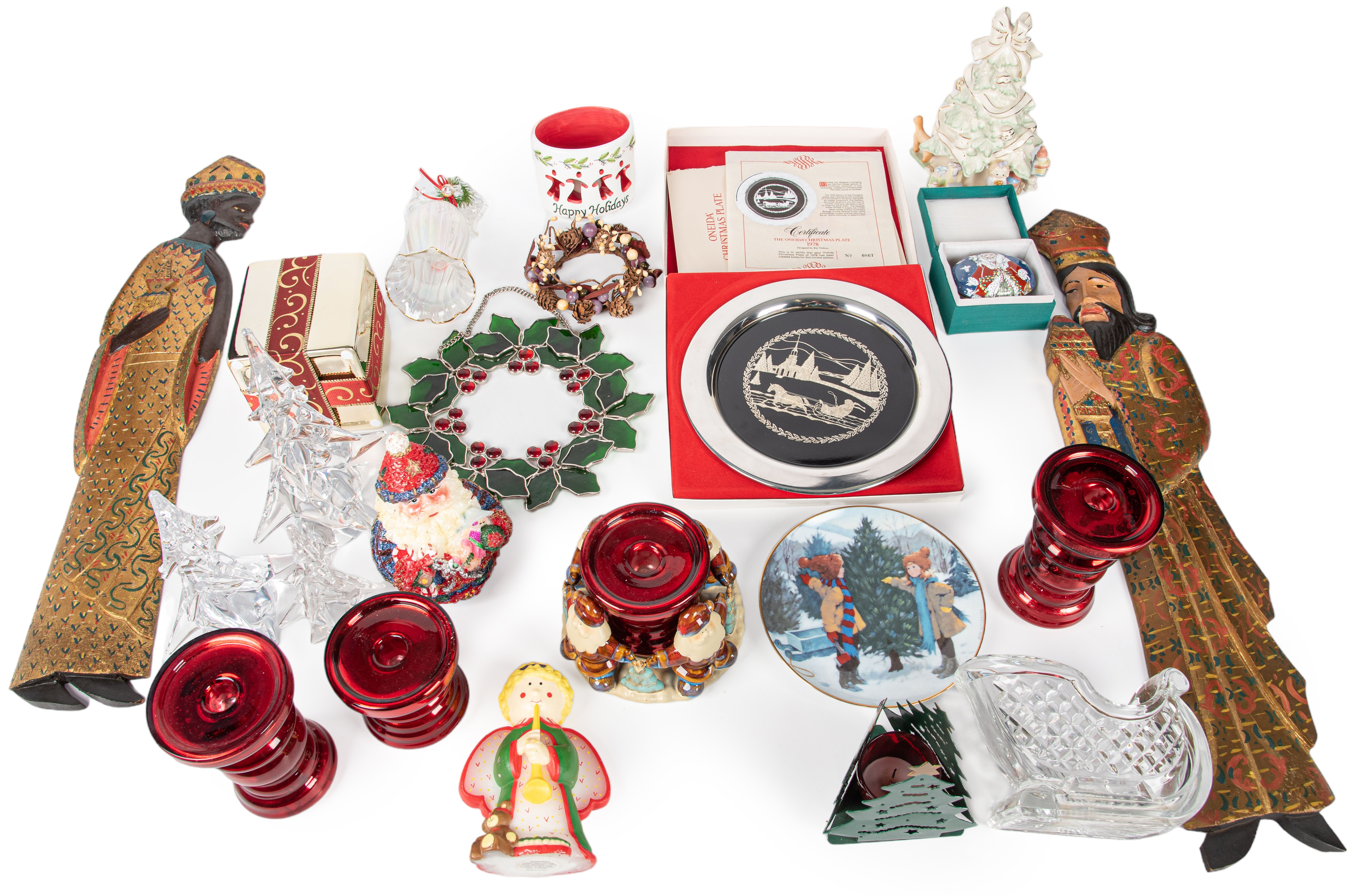Large lot of Christmas items,