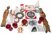 Large lot of Christmas items,