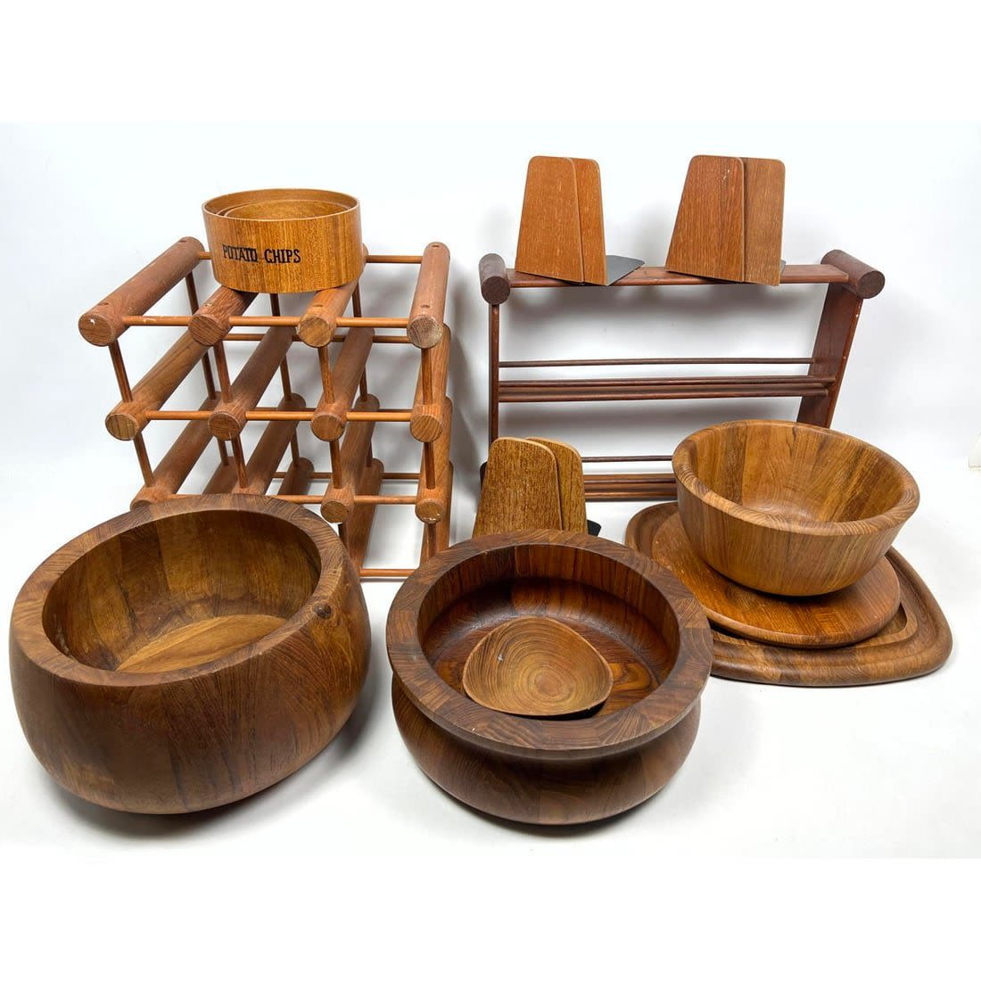 Large lot of Danish Modern Teak