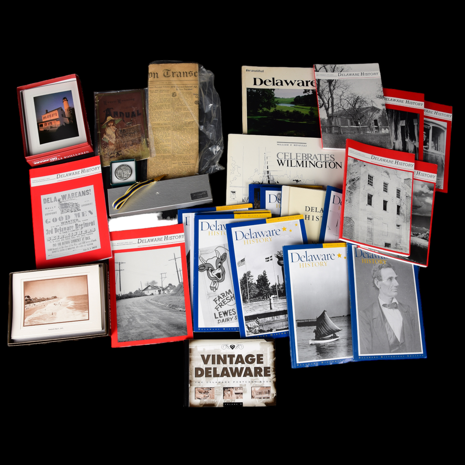 Large lot of Delaware ephemera,