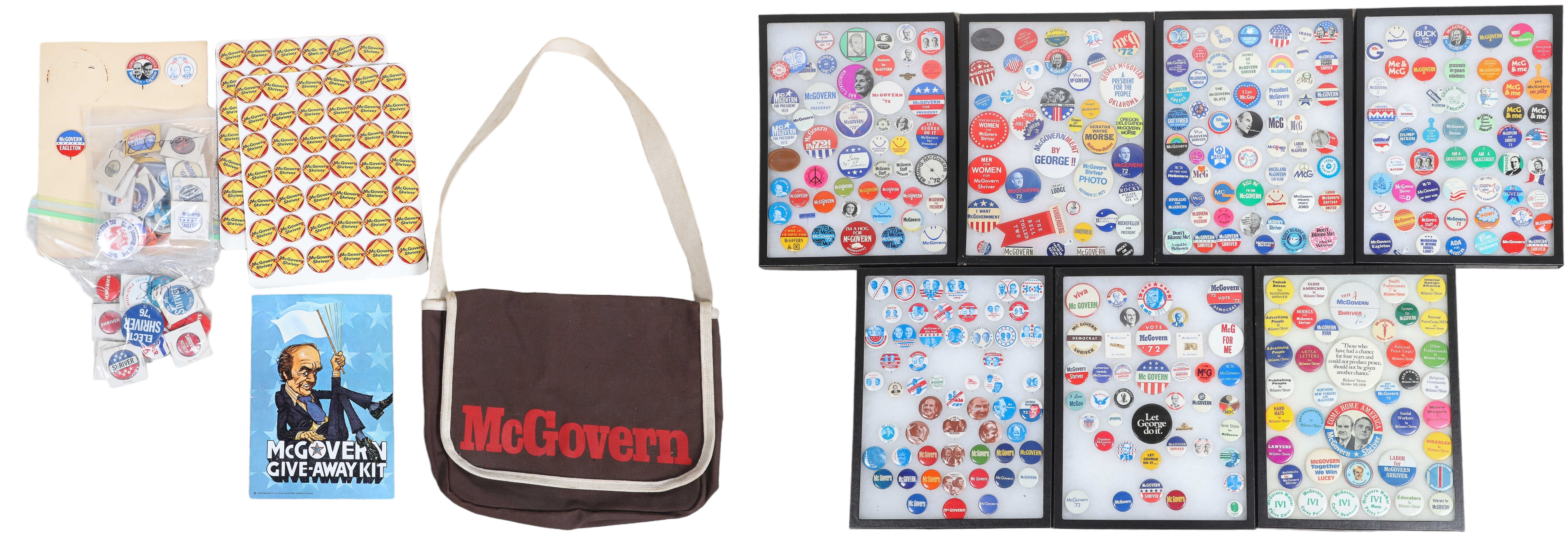 Large lot of George McGovern &
