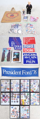 Large lot of Gerald Ford, John