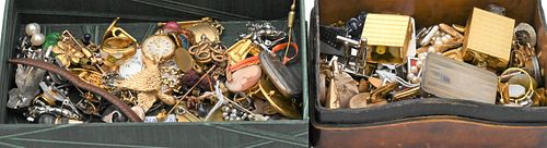LARGE LOT OF GOLD, SILVER AND