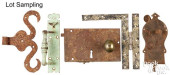LARGE LOT OF HARDWARE, 18TH/19