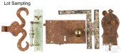 LARGE LOT OF HARDWARE, 18TH/19