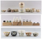 LARGE LOT OF JAPANESE CERAMICS