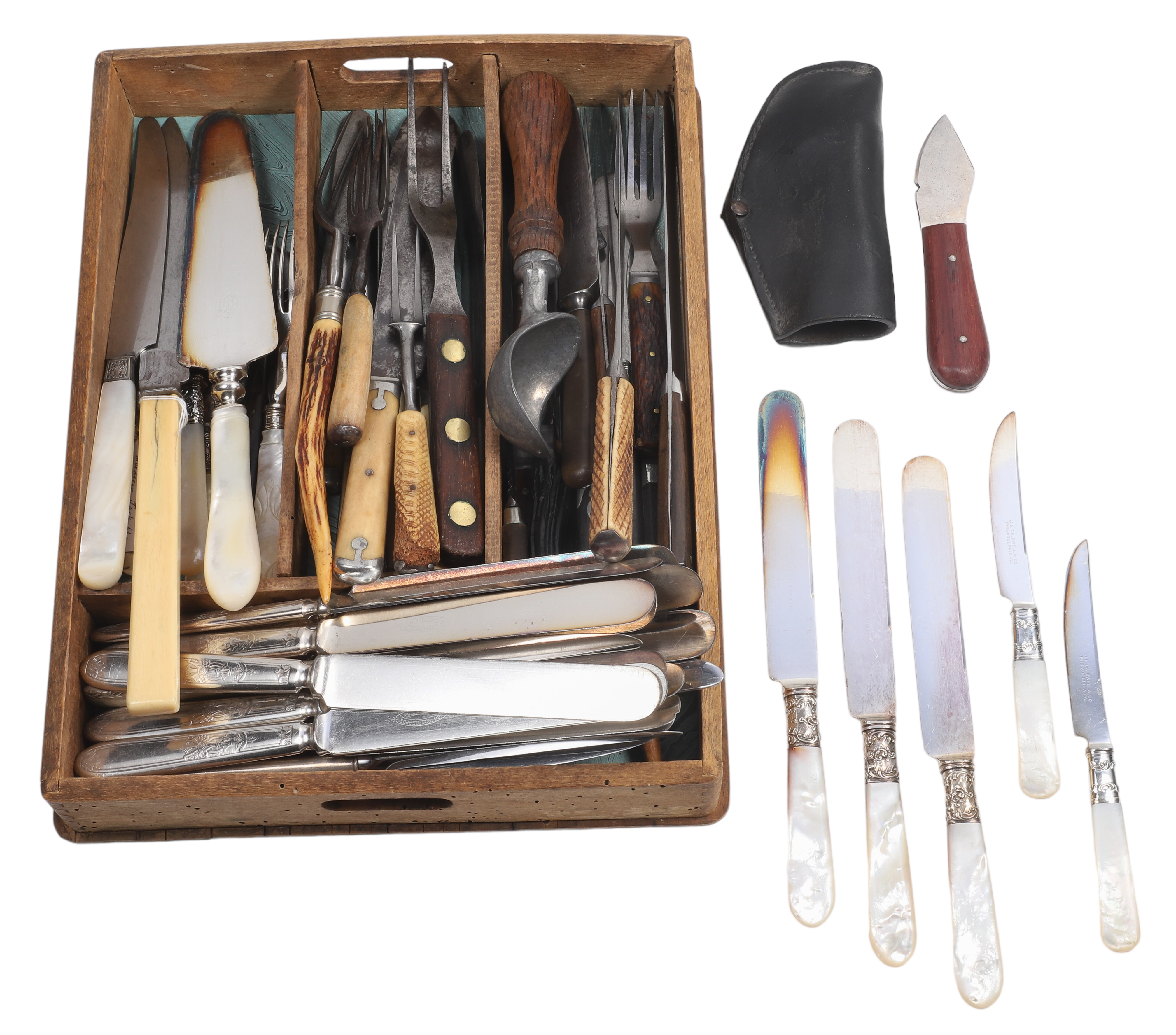 Large lot of kitchen utensils,
