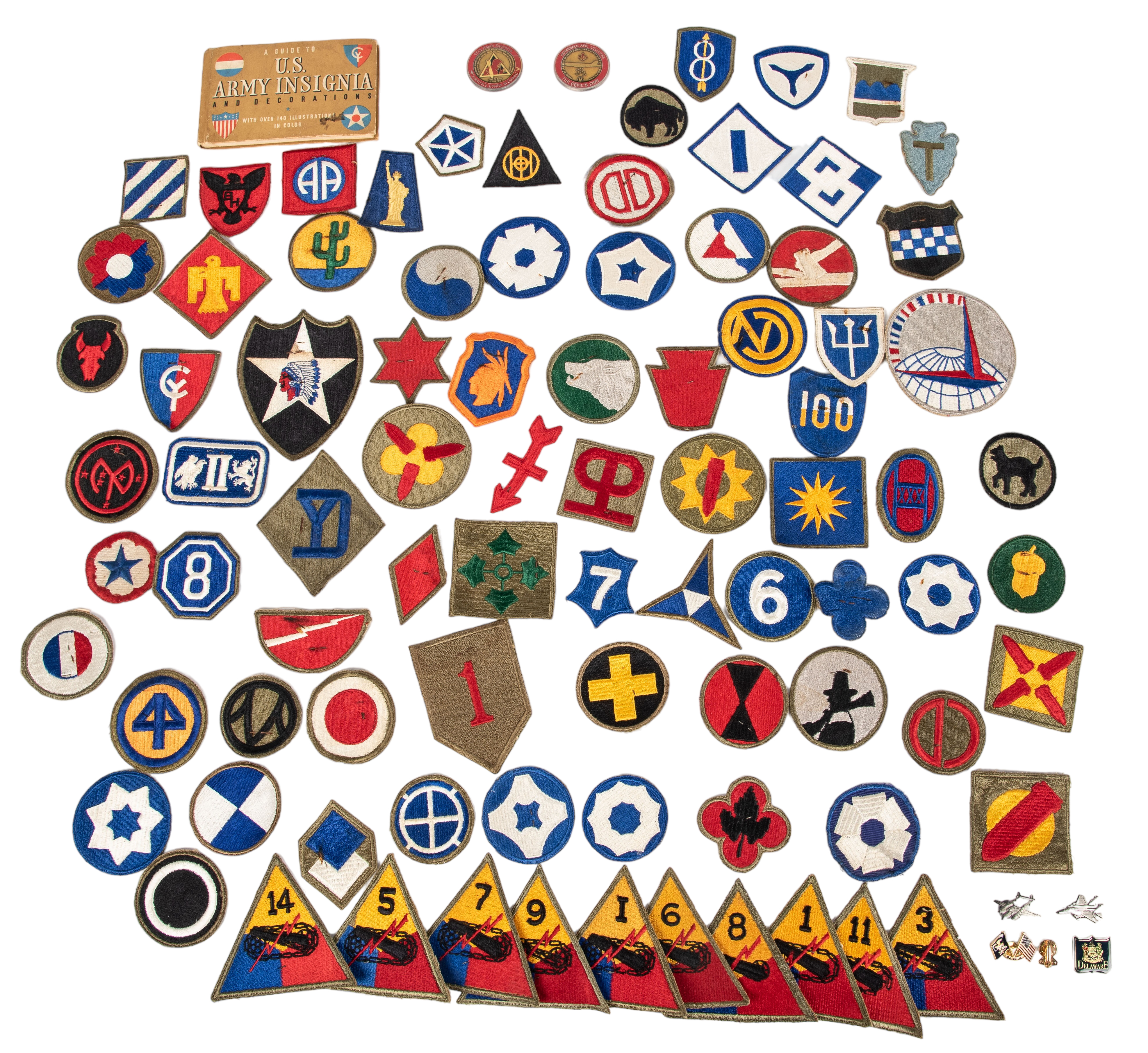 Large lot of military items, c/o "A