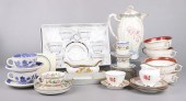 Large lot of porcelain dinnerw