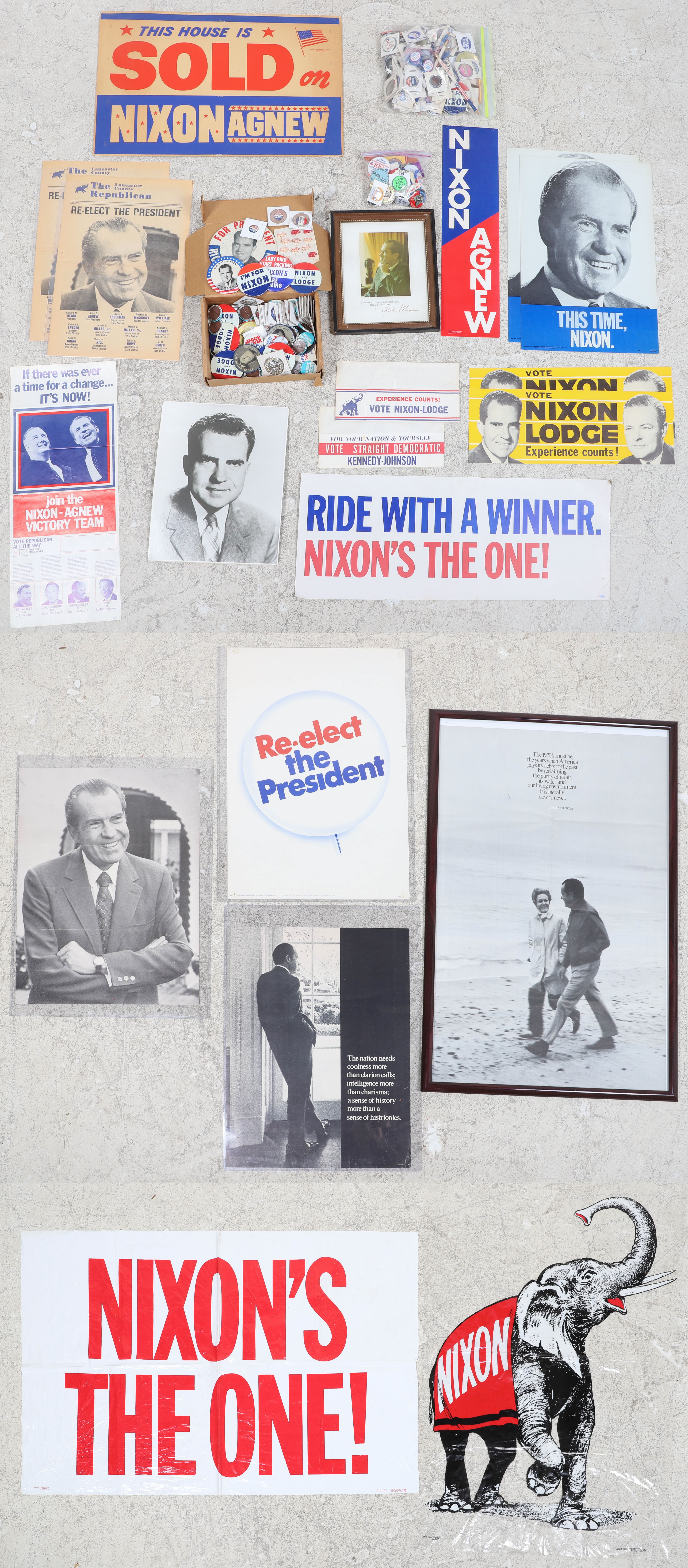 Large Lot of Richard Nixon