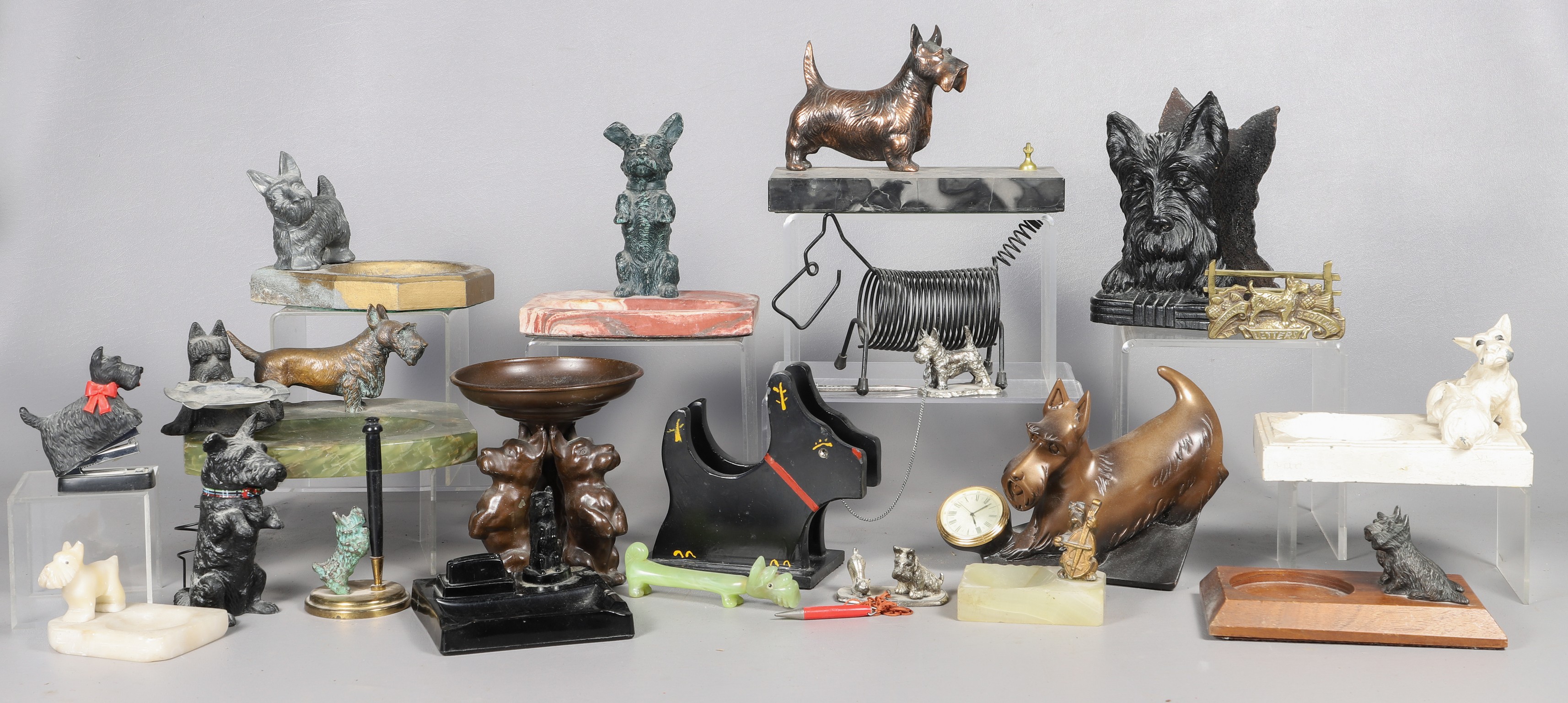 Large lot of Scottish Terrier