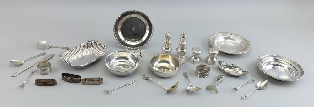 LARGE LOT OF STERLING SILVER
