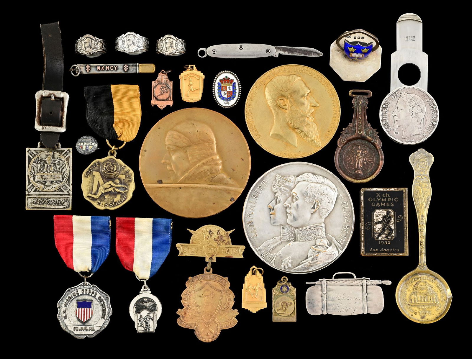 LARGE LOT OF: STERLING SILVER