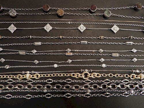 LARGE LOT OF STERLING SILVER