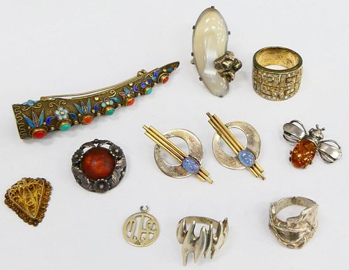 LARGE LOT OF STERLING SILVER