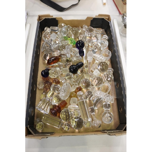 Large lot of stoppers and etc