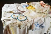 Large Lot of Table LinensColle