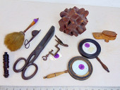 LARGE LOT SMALL, FOLK ART RATT