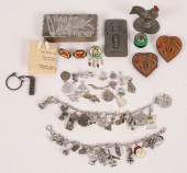 Large lot vintage souvenirs, c