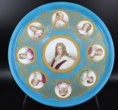 LARGE LOUIS XIV SEVRES CHARGER