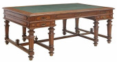 LARGE LOUIS XIV STYLE EXECUTIV